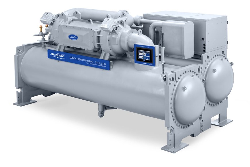 New Carrier AquaEdge 19MV Oil-Free Water-Cooled Centrifugal Chiller Delivers Incredible Efficiency for More Sustainable Buildings